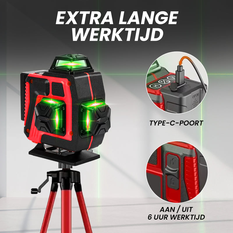 Afbeelding laden in Galerijviewer, Trimmex® Kruislijnlaser - Nooit meer scheef!