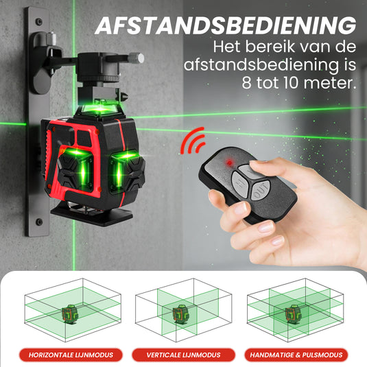 Trimmex® Kruislijnlaser - Nooit meer scheef!