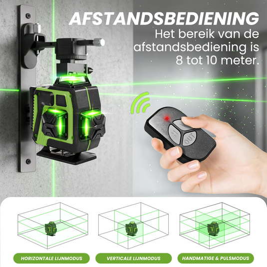 Trimmex® Kruislijnlaser - Nooit meer scheef!