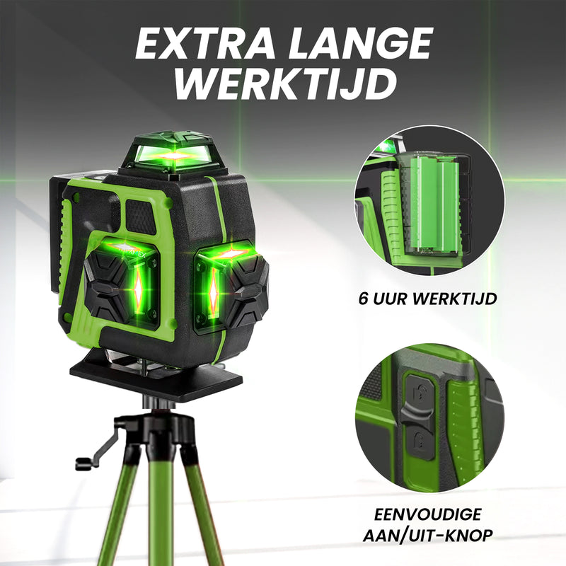 Afbeelding laden in Galerijviewer, Trimmex® Kruislijnlaser - Nooit meer scheef!
