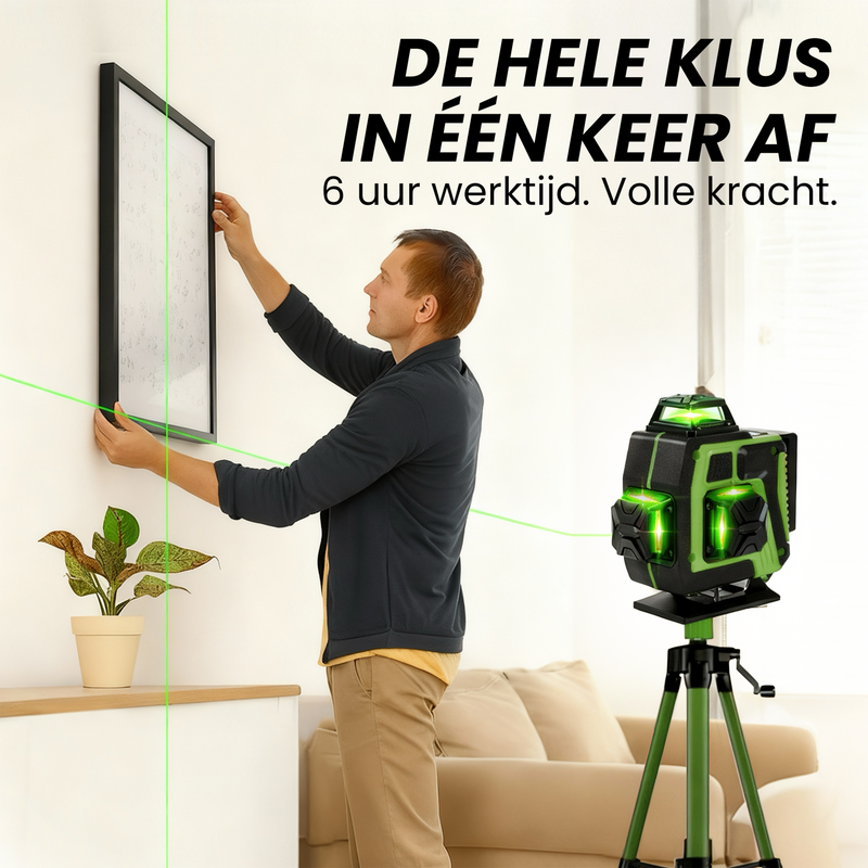 Afbeelding laden in Galerijviewer, Trimmex® Kruislijnlaser - Nooit meer scheef!
