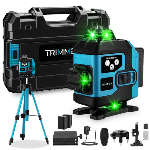 Trimmex® Elektrische Takkenschaar - Inclusief Opbergkoffer en Twee Krachtige Batterijen (2.0Ah) 
